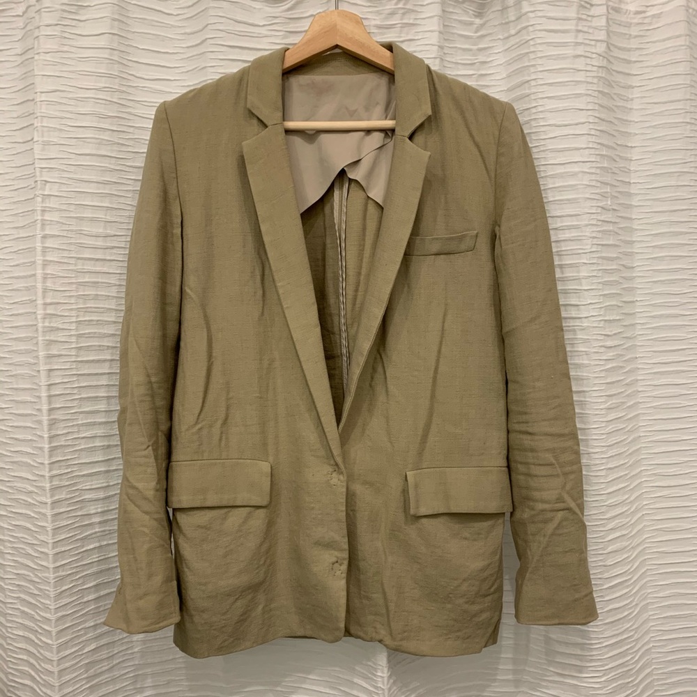 Acne linen blazer size 36